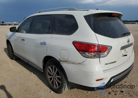 2016 Nissan Pathfinder S from USA, damaged, VIN 5N1AR2MM2GC656157